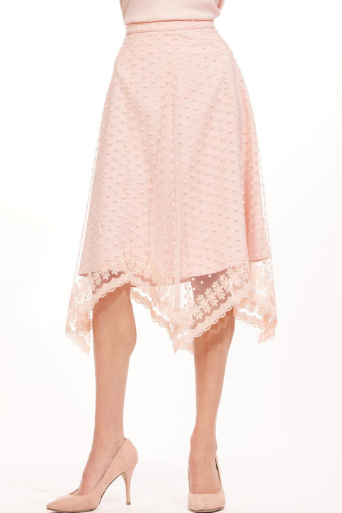 Leriel Skirt - Blushing Dot